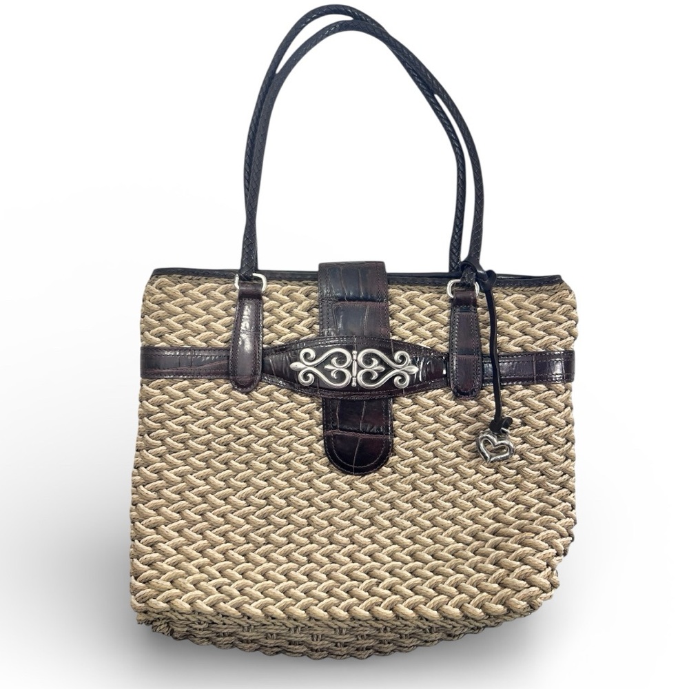 Brighton Kora Straw Tote Bag